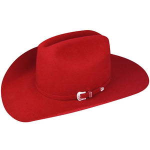 4X Lightning Red Felt Hat - Bailey Hats