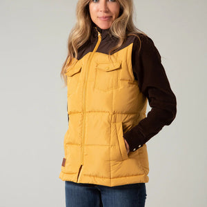 Women's Wyldfire Puffer Jacket Vest - Kimes Ranch