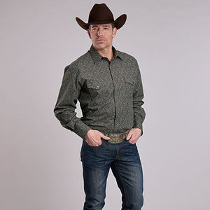 Men's Floral Snap Shirt - Roper