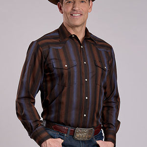 Men's Strip Snap Shirt - Roper