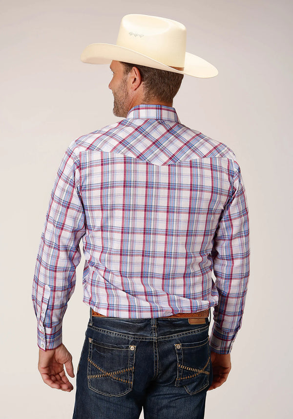 Men's Plaid Snap Shirt - Roper