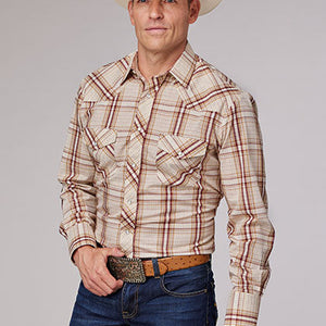Men's Plaid Snap Shirt - Roper
