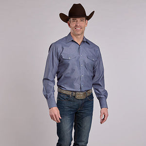 Men's Thin Stripe Snap Shirt - Roper