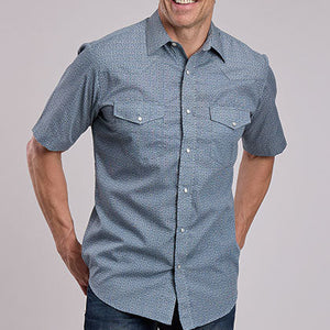 Men's Floral Wallpaper Short Sleeve - Roper