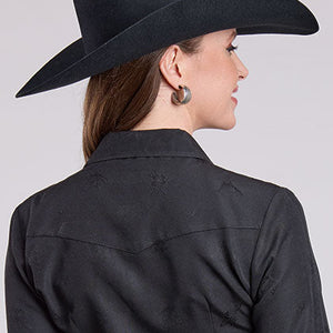 Women's Horse & Flower Western Shirt - Roper