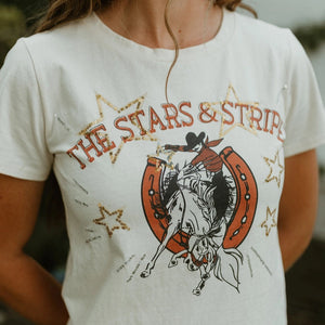 Star & Stripes Tee - Rodeo Quincy