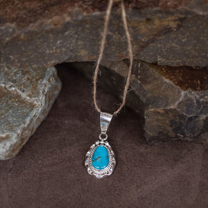 Navajo Turquoise Pendant - Matt 925 Inc.