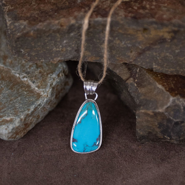 Navajo Turquoise Pendant - Matt 925 Inc.