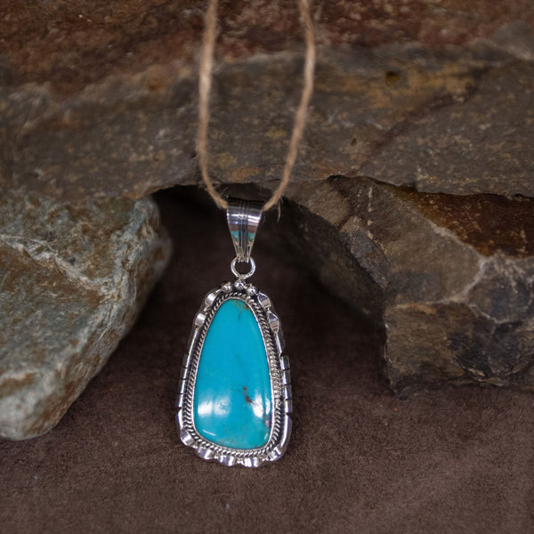 Navajo Turquoise Pendant - Matt 925 Inc.