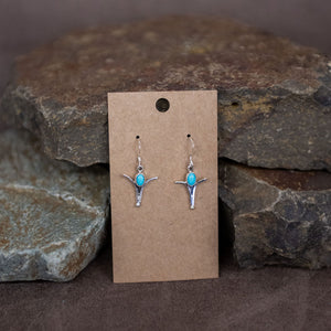 Navajo Turquoise Earrings - Matt 925 Inc.