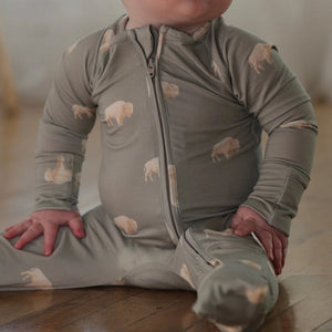 Infant Zipper Onesie - Nomad Baby