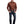 Men's Brown Poplin L/S Snap Shirt - Roper