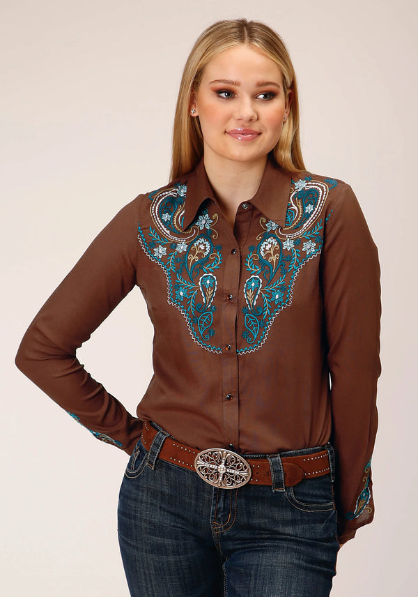 womens embroidered shirt