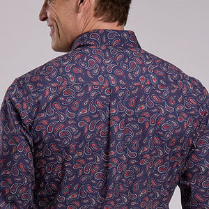 Men's L/S Performance Paisley Shirt - Roper