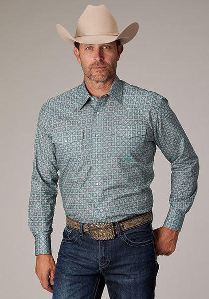 Men's L/S Silver Springs Shirt - Roper