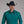 Men's Teal Snap Shirt - Roper