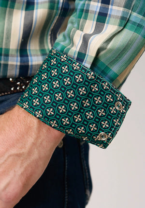 Men's Amarillo Plaid Snap - Roper