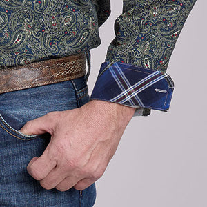 Men's Paisley Forest Button Shirt - Roper