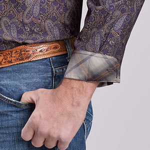 Men's Amarillo Paisley Print Shirt - Roper