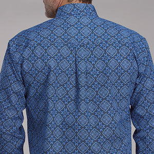 Men's Sapphire Ornamental Shirt - Roper