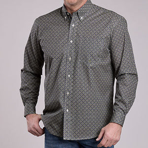 Men's Amarillo Print Button Shirt - Roper