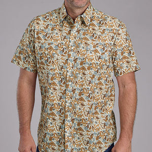 Men's Slade Paisley Snap Shirt - Roper