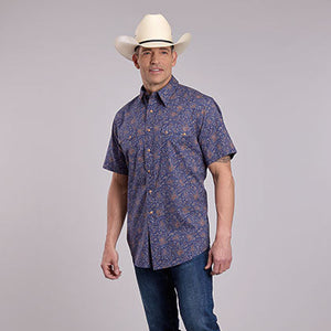 Men's Vintage Paisley Shirt - Roper