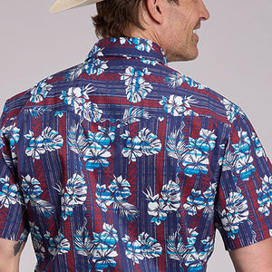 Men's S/S Tropical Aztec Shirt - Roper
