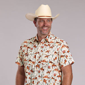 Men's Vintage Bucking Horse Shirt - Roper
