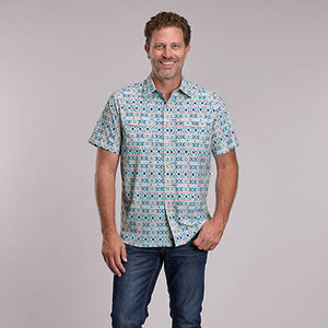 Men's Horizontal Aztec Shirt - Roper