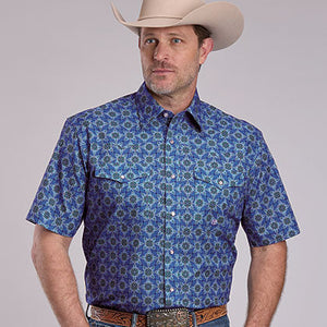Men's Ornamental Paisley Shirt - Roper