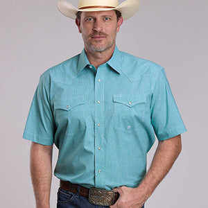 Men's Minicheck Shirt - Roper