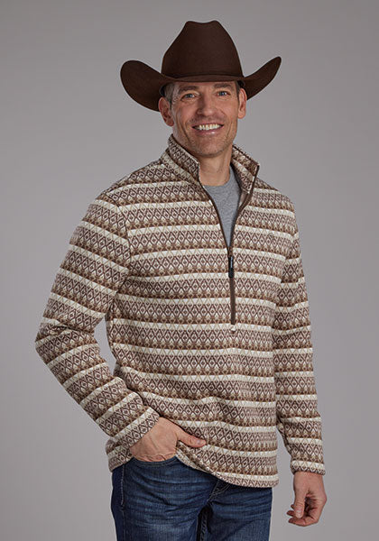 Men's Aztec Fleece Sweater - Roper