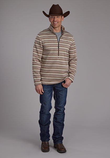 Men's Aztec Fleece Sweater - Roper