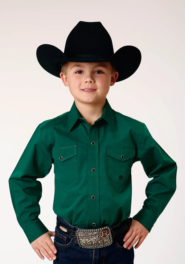 Boys Green Snap - Roper