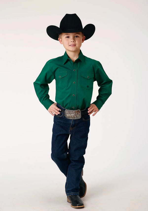 Boys Green Snap - Roper