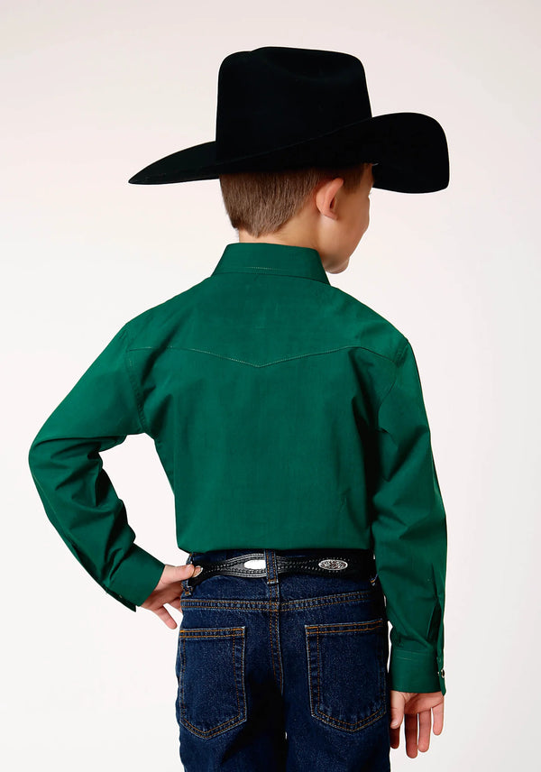 Boys Green Snap - Roper