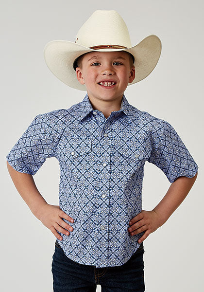 Boy's Blue Skies Print - Roper