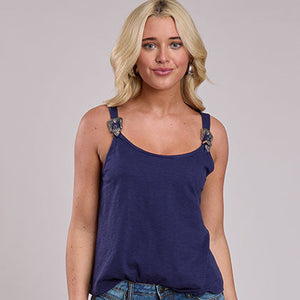 Women's Buckle Strap Shirt - Roper