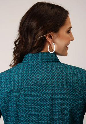 Women's Diamond Print Shirt - Roper