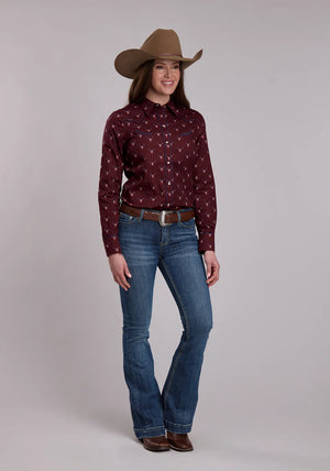 Women's Skull Print Shirt - Roper
