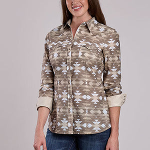 Women's Aztec Serape Print Shirt - Roper