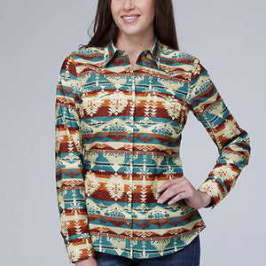 Women's Aztec Snap Shirt - Roper