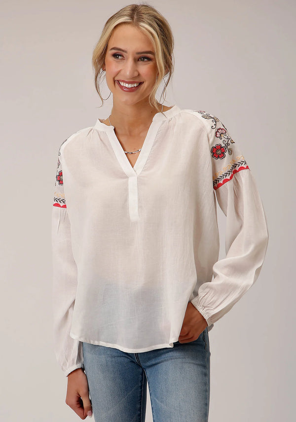 Women's  Peasant Blouse - Roper