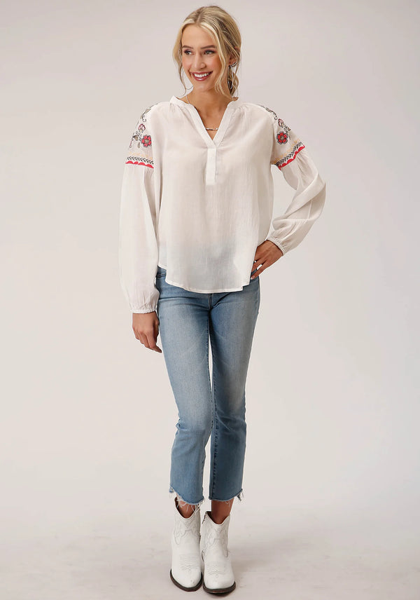 Women's  Peasant Blouse - Roper