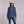 Women's Dark Blue Denim Shirt - Roper