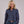 Women's Dark Blue Denim Cropped Shirt - Roper