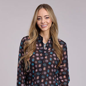 Women's Conch Georgette Shirt - Roper