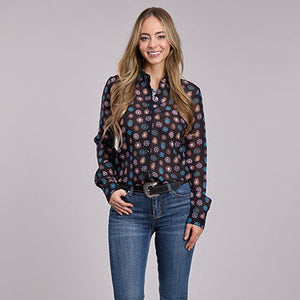 Women's Conch Georgette Shirt - Roper