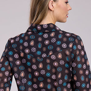 Women's Conch Georgette Shirt - Roper